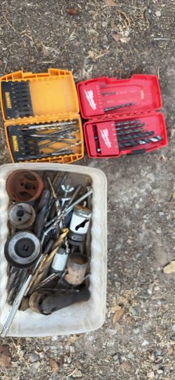 DeWalt & Milwaukee Drill Bit Sets with Extras