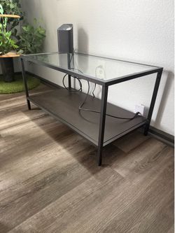 Glass top tables