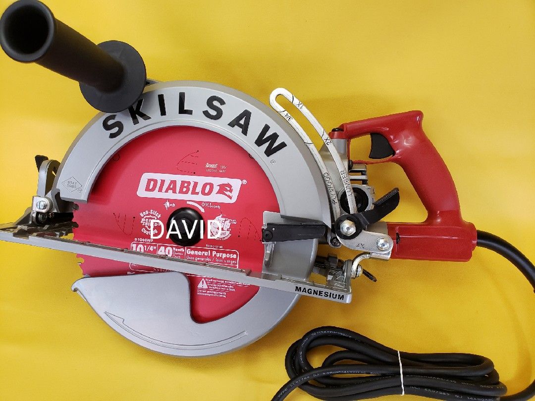 Skilsaw sasquatch magnesium worm drive circular saw 10 1/4 Sierra circular 10 pulgadas