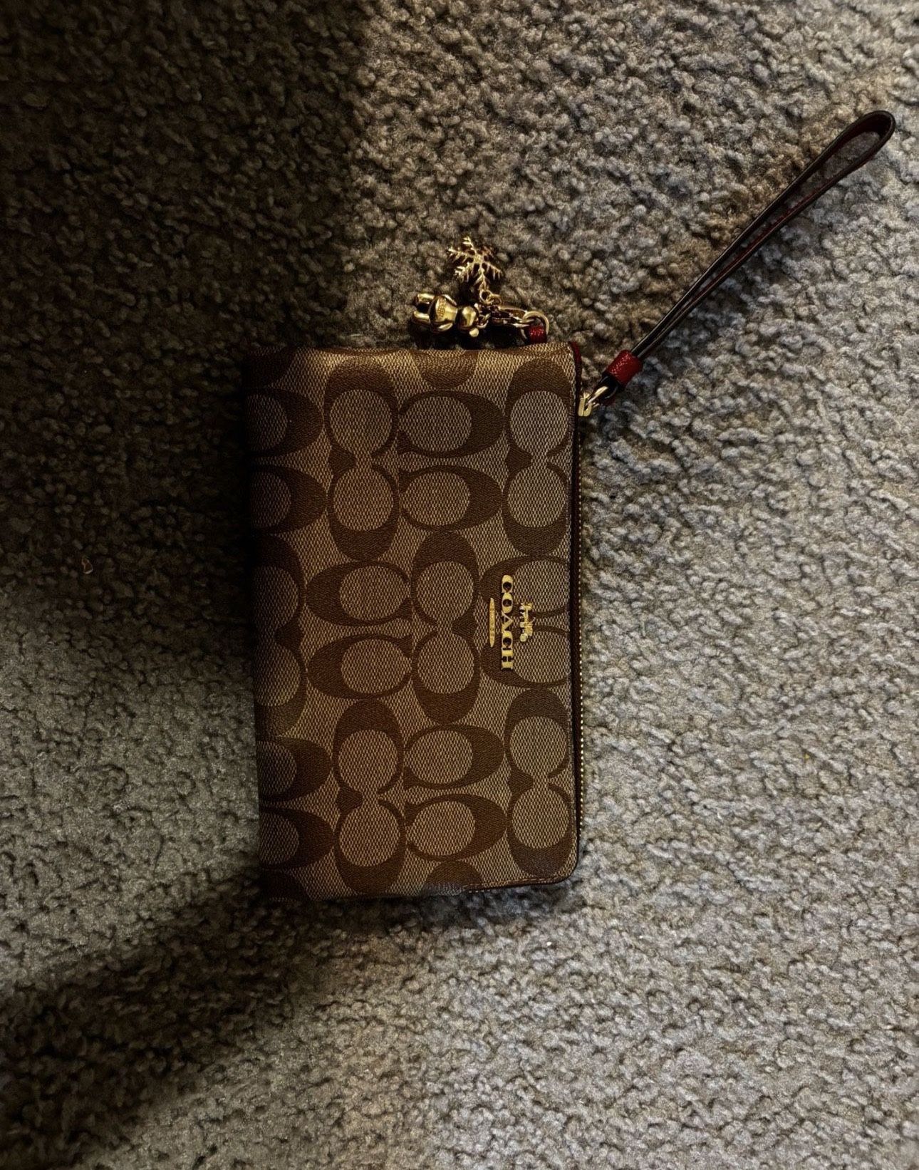 Coach Large Wristlet
