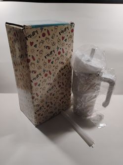 Brand new 20 oz spill proof tumbler with straw.