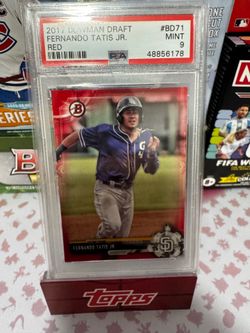 Fernando Tatis Jr bowman red /5