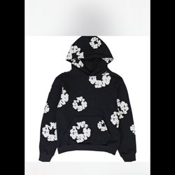 Denim Tears Hoodie Black Adult S