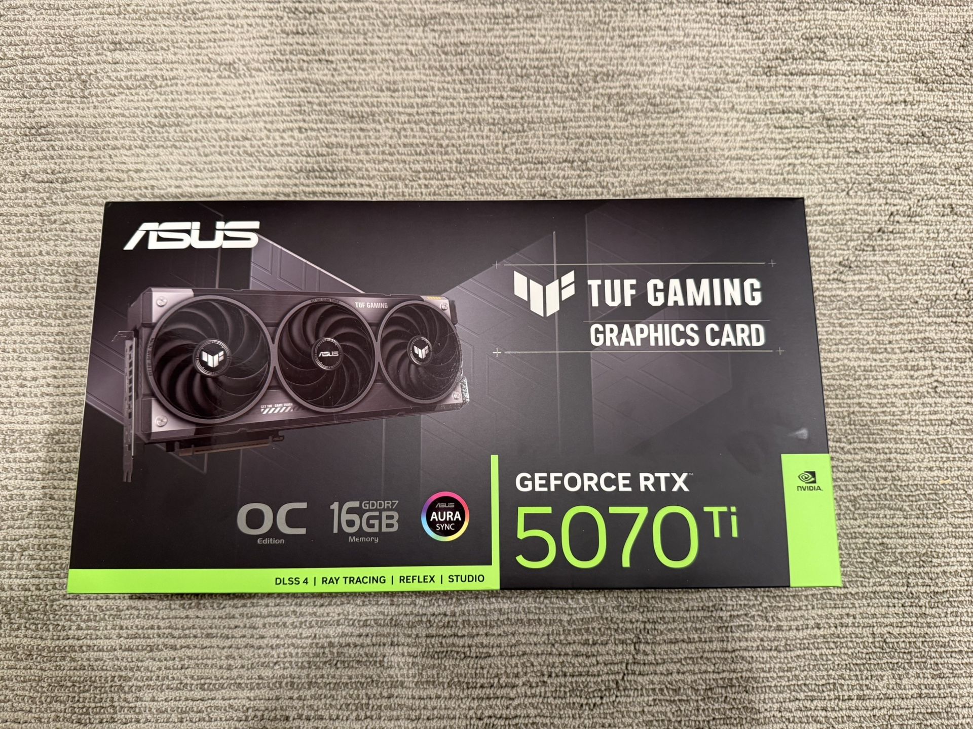 ASUS TUF Gaming GeForce RTX™ 5070 Ti 16GB GDDR7 OC Edition