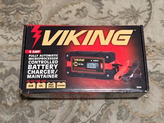 Viking 4amp Car Battery Charger
