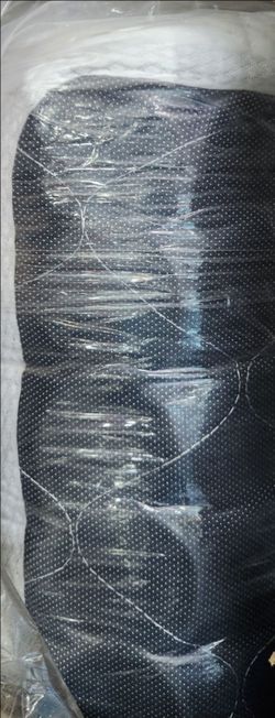 Black roll-up queen size mattress