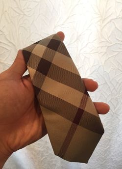 Classic Silk Burrberry Tie "Never Worn"
