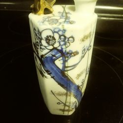 Whistling Bird Japanese Ceramic Sake Decanter