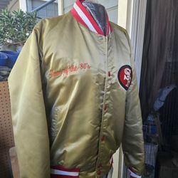 Ventage 1980 49er Gold Jacket For Sale