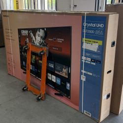 85” SAMSUNG CRYSTAL DU7200 4K SMART TV
