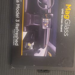 mag glass uhd screen guard tesla model 3 refreshed
