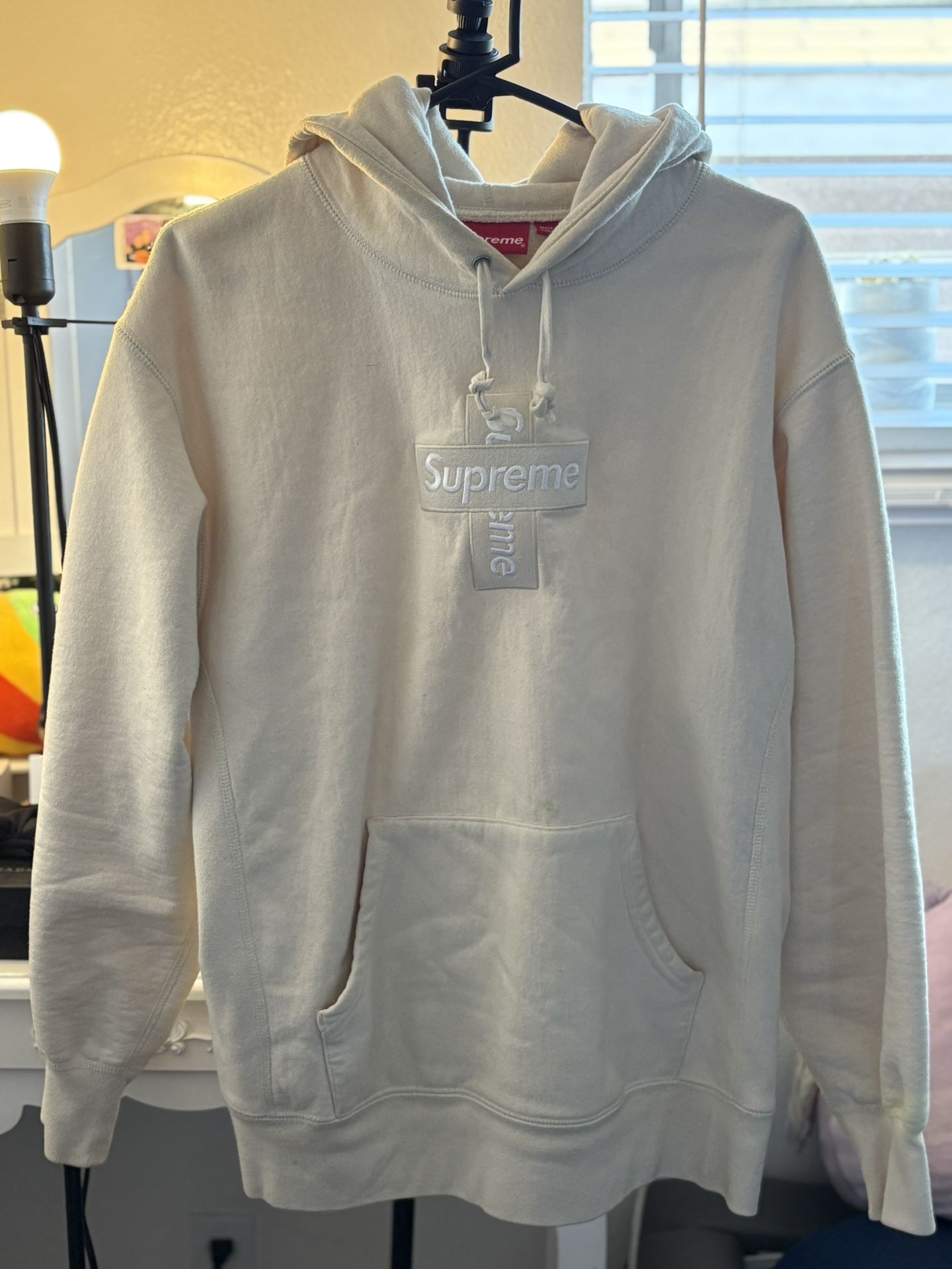 Supreme Cruz Box Logo Hooded Sweatshirt
