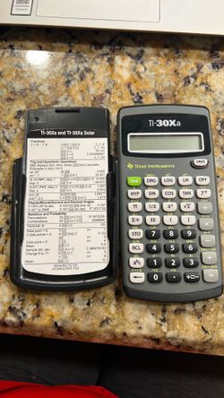 Texas Instruments Ti-30Xa Scientific Calculator