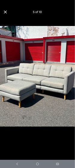 burrow sectional sofa couch
