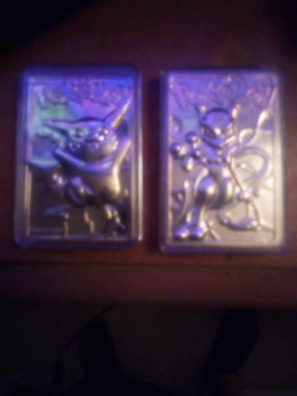 23 Karat Gold Plated Pokemon Cards