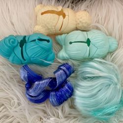 Lot LOL Surprise! Hairpieces Wigs Etc Fits the 3 Inch Dolls Heads