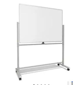 Large whiteboard with stand