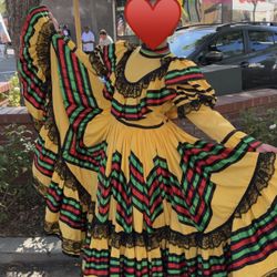 Folkorico Dress Jalisco