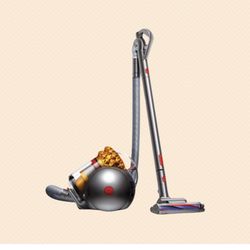 Dyson Big Ball Turbinehead Canister Vacuum/yellow/Iron