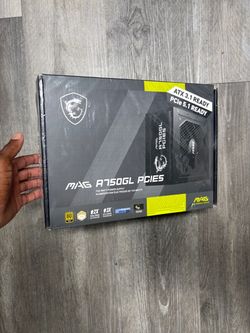 MSI MAG A750GL PCIE5 750W 80+ Gold Fully Modular PSU – Brand New Sealed