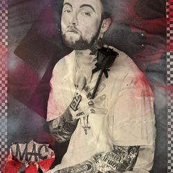 mac miller drawing on canvas