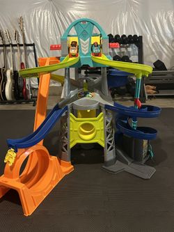 Large Fisher Price Rollercoaster Race Track