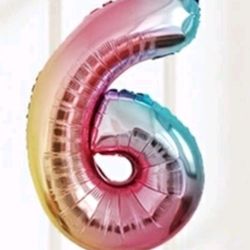 Number Balloons Big Size