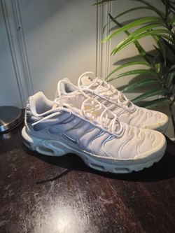 Nike Air Max Plus TN Tuned Triple White Black Cool Grey