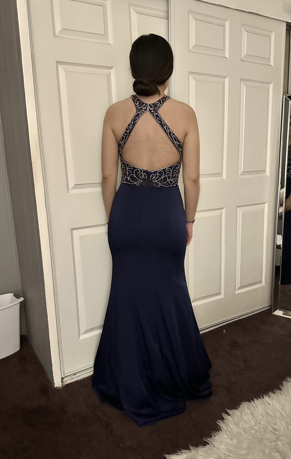 Prom Dress (NavyBlue)