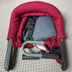 Hook on child high chair clamp type table seat