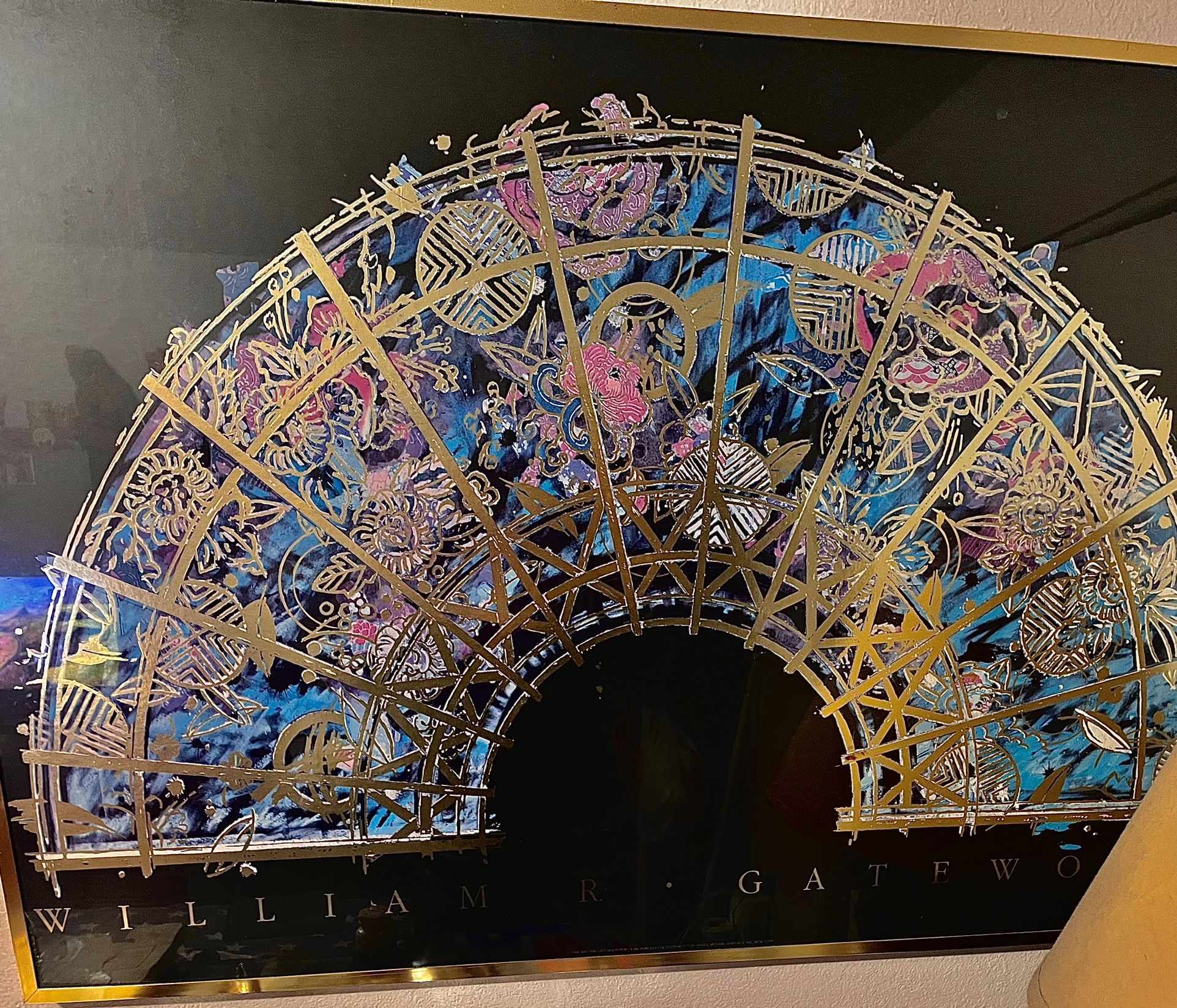 William Gatewood Original Art Piece LOTUS FLOWER