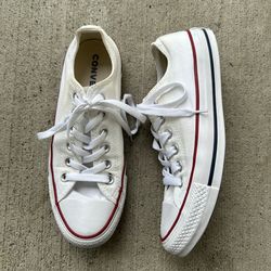 Converse Chuck Taylor All Star Lo Top Optical White size 8