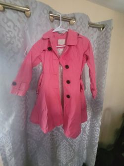Kate Spade pink Peacoat jacket youth size 8-10