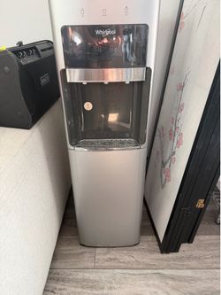 Whirlpool Bottom-Load Water Dispenser – Hot & Cold – Silver