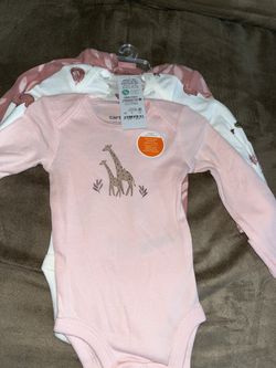 3pk Girls Onesies