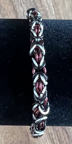 Chainmaille Byzantine Bracelet