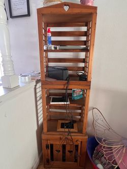 Wood stand