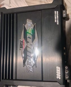 MTX Audio Thunder 300KD Class-D Amplifier