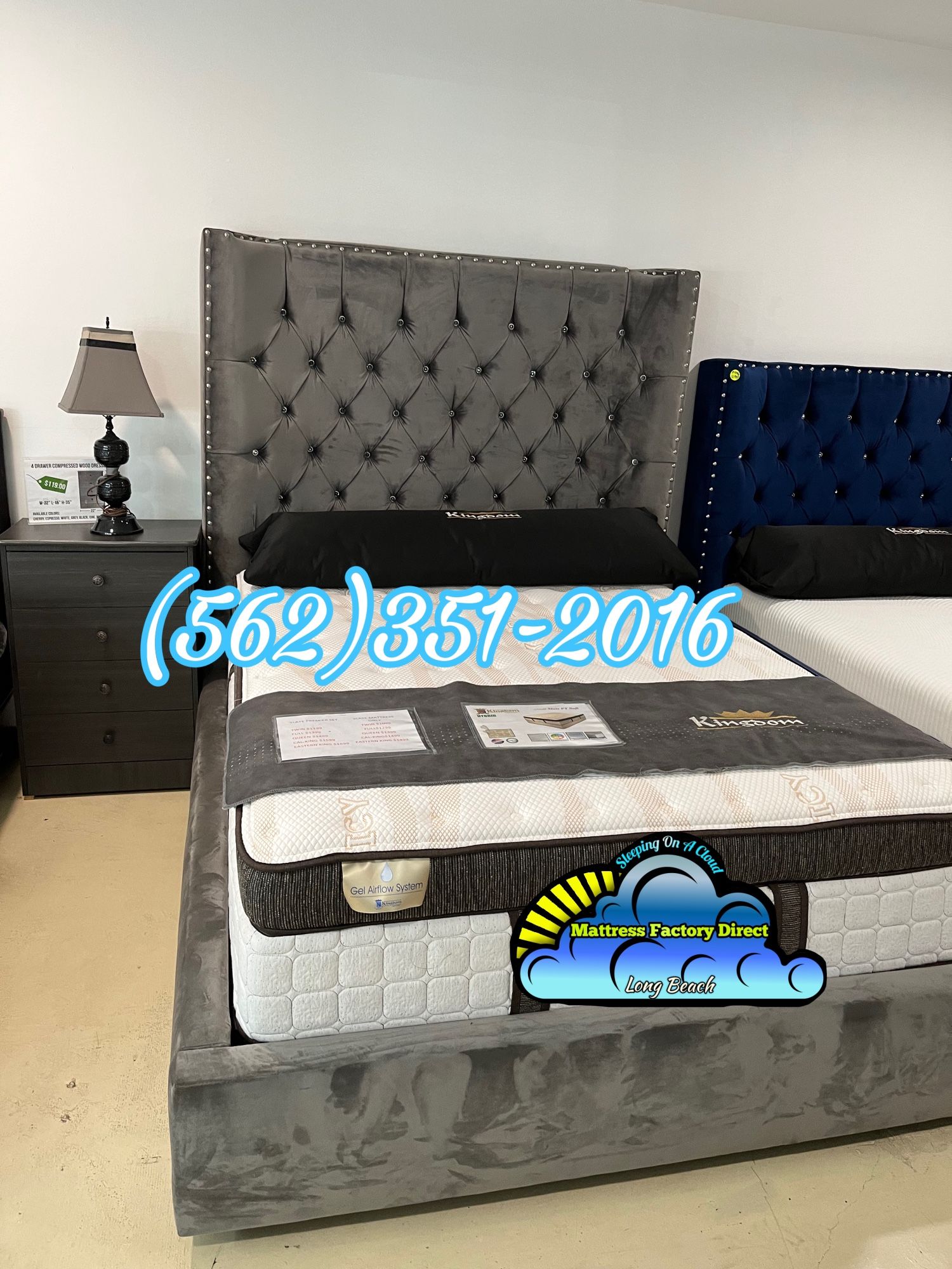 Kingdom Slate Luxury Mattress Set
