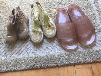 Sneakers, Sandals, Bathing Suits