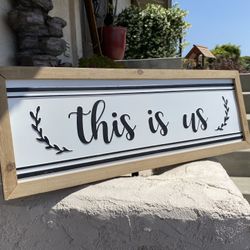This Is Us decorative wall art 