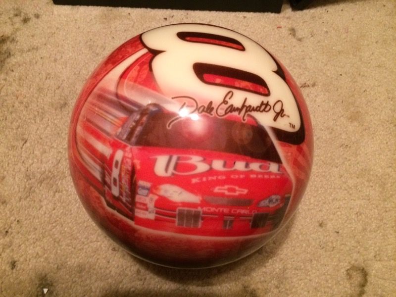 Dale Earnhardt Jr bowling ball