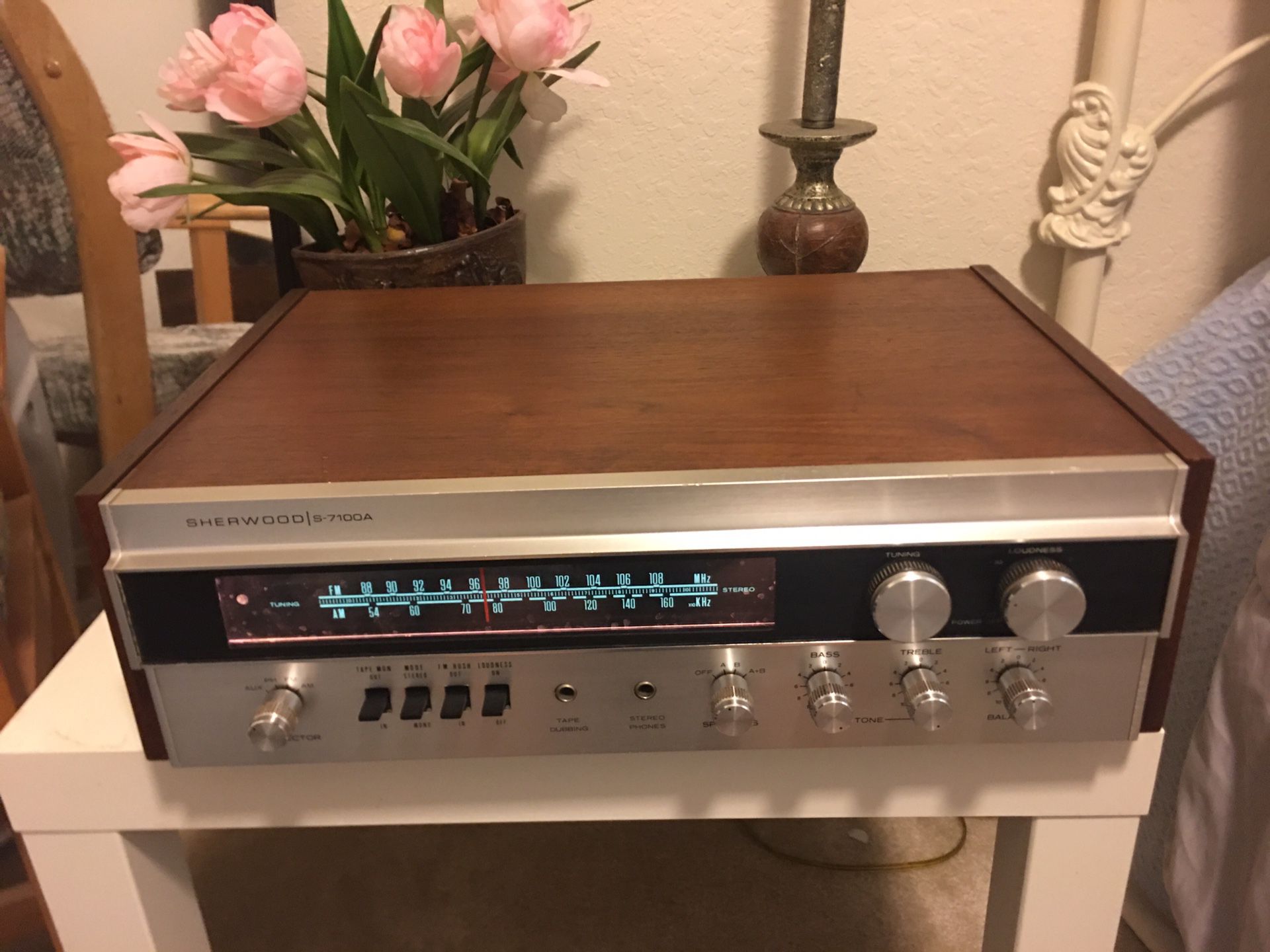 Vintage Sherwood S-7100A AM-FM Stereo Receiver