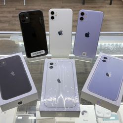 iPhone 11 unlocked -all colors -3 months warranty