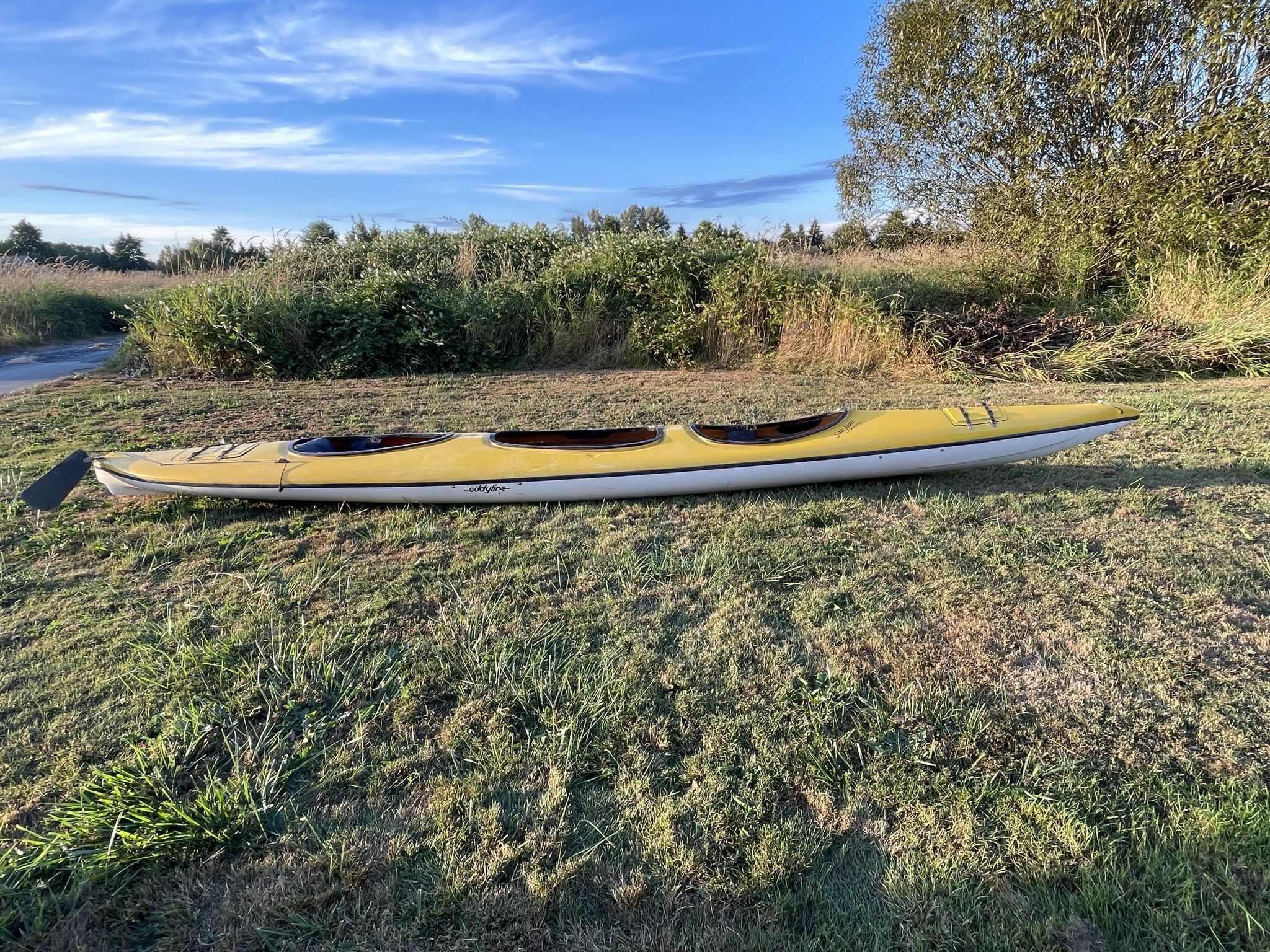 Kayak Eddy line San Juan
