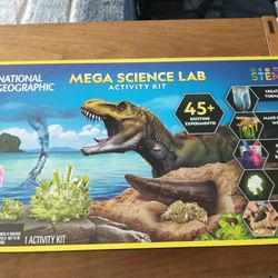 National geographic mega science lab activity kit *new* 45 exciting experiments