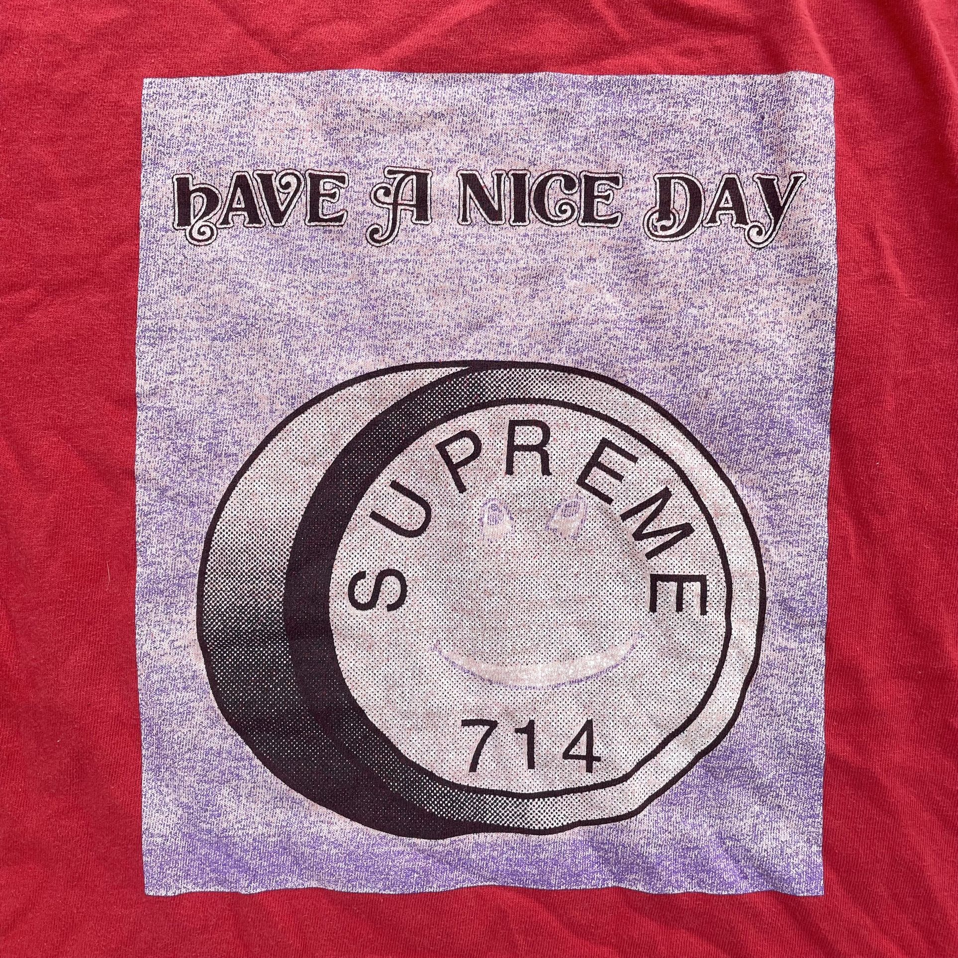 Supreme have a nice best sale day tee