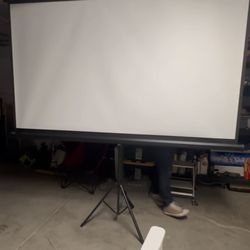 100 inch Projector Screen with tripod stand