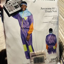 Men's Halloween break Dancer Costume Sz: Medium/Large