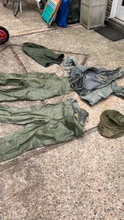 Old army gear